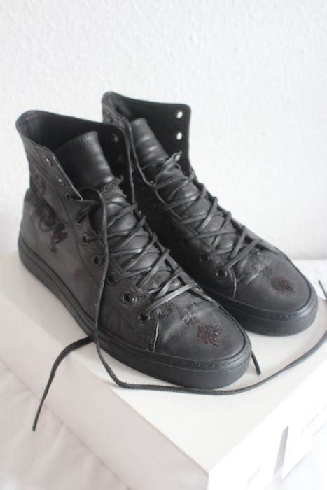 Gucci 2001 Tom Ford Black 'Gucci Chuck Taylors with the 